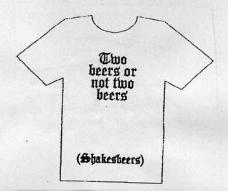 Imagen de TWO BEERS OR NOT TWO BEERS (SHAKESBEERS)