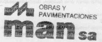 Imagen de OBRAS Y PAVIMENTACIONES MAN SA