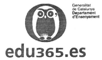 Imagen de GENERALITAT DE CATALUNYA DEPARTAMENT D ENSENYAMENT EDU365.ES