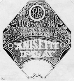 Imagen de PLA FABRICA DE LICORES ANISADOS Y JARABES ANISETTE PLA