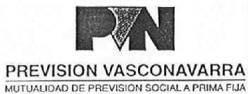 Imagen de PVN PREVISION VASCONAVARRA MUTUALIDAD DE PREVISION SOCIAL A PRIMA FIJA