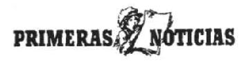 Imagen de PRIMERAS NOTICIAS