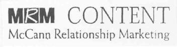 Imagen de MRM CONTENT MCCANN RELATIONSHIP MARKETING