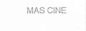 Imagen de MAS CINE