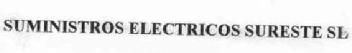 Imagen de SUMINISTROS ELECTRICOS SURESTE SL
