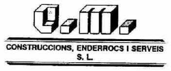 Imagen de CONSTRUCCIONS, ENDERROCS I SERVEIS S.L