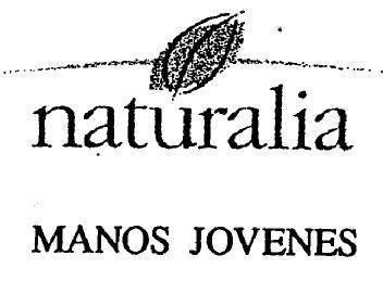 Imagen de NATURALIA MANOS JOVENES