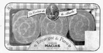 Imagen de LA COCINA DE LA ABUELA ESCARGOTS DE PAVO MACIAS