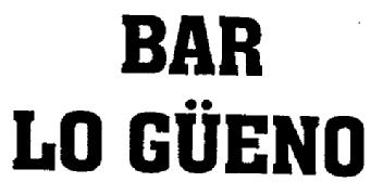 Imagen de BAR LO GUENO