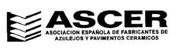 Imagen de ASCER ASOCIACION ESPAÑOLA DE FABRICANTES DE AZULEJOS Y PAVIMENTOS CERAMICOS