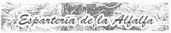 Imagen de ESPARTERIA DE LA ALFALFA