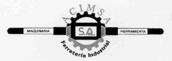 Imagen de ACIMSA FERRETERIA INDUSTRIAL S.A. MAQUINARIA HERRAMIENTA