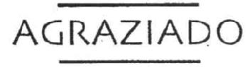 Imagen de AGRAZIADO