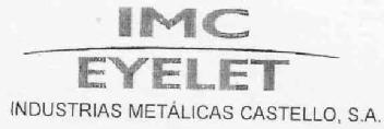 Imagen de IMC EYELET INDUSTRIAS METALICAS CASTELLO, S.A