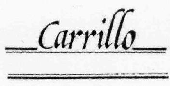 Imagen de CARRILLO