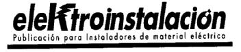 Imagen de ELEKTROINSTALACION PUBLICACION PARA INSTALADORES DE MATERIAL ELECTRICO