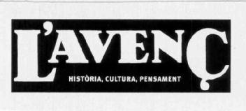 Imagen de L\'AVENC HISTORIA, CULTURA, PENSAMENT