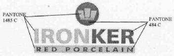 Imagen de IRONKER RED PORCELAIN