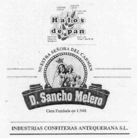 Imagen de HALOS DE PAN NUESTRA SEÑORA DEL CARMEN D. SANCHO MELERO CASA FUNDADA EN 1.948 INDUSTRIAS CONFITERAS ANTEQUERANA S.L