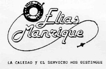 Imagen de ELIAS MANRIQUE LA CALIDAD Y EL SERVICIO NOS DISTINGUE