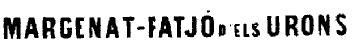 Imagen de MARGENAT-FATJO D\'ELS URONS