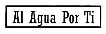 Imagen de AL AGUA POR TI