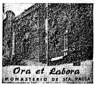 Imagen de ORA ET LABORA MONASTERIO DE STA. PAULA
