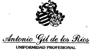 Imagen de ANTONIO GIL DE LOS RIOS UNIFORMIDAD PROFESIONAL