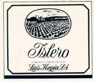 Imagen de ISLERO ELABORADO Y EMBOTELLADO POR LUIS MEGIA, S.A