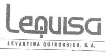 Imagen de LEQUISA LEVANTINA QUIRURGICA, S.A