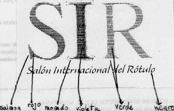 Imagen de SIR SALON INTERNACIONAL DEL ROTULO