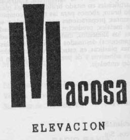 Imagen de MACOSA ELEVACION