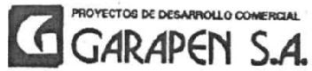 Imagen de PROYECTOS DE DESARROLLO COMERCIAL GARAPEN S.A