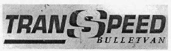 Imagen de TRANSPEED BULLETVAN