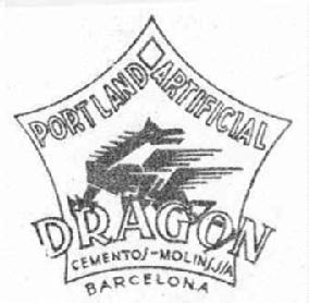 Imagen de PORTLAND ARTIFICIAL DRAGON CEMENTOS - MOLINS S/A BARCELONA