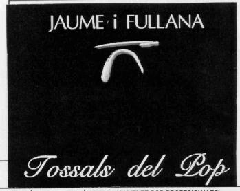 Imagen de JAUME I FULLANA TOSSALS DEL POP