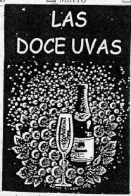 Imagen de LAS DOCE UVAS