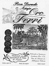 Imagen de RON DORADO AÑEJO ORO FERRI