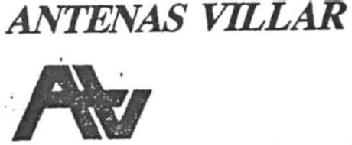 Imagen de ANTENAS VILLAR AV