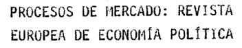 Imagen de PROCESOS DE MERCADO: REVISTA EUROPEA DE ECONOMIA POLITICA