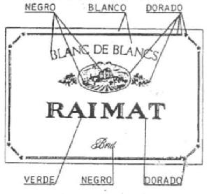 Imagen de BLANC DE BLANCS RAIMAT