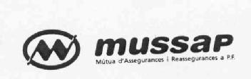 Imagen de MUSSAP MUTUA D\'ASSEGURANCES I REASSEGURANCES A P.F
