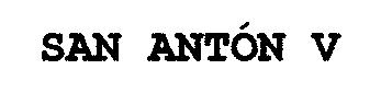 Imagen de SAN ANTON V