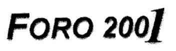 Imagen de FORO 2001