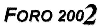 Imagen de FORO 2002