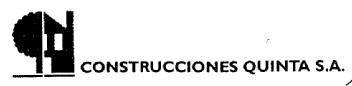 Imagen de CONSTRUCCIONES QUINTA S.A