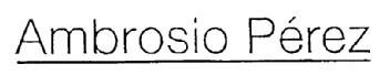Imagen de AMBROSIO PEREZ