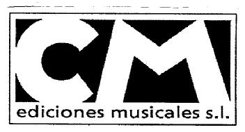 Imagen de CM EDICIONES MUSICALES S.L