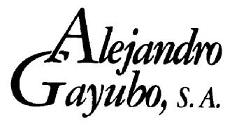 Imagen de ALEJANDRO GAYUBO, S.A