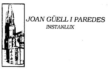 Imagen de JOAN GUELL I PAREDES INSTANLUX